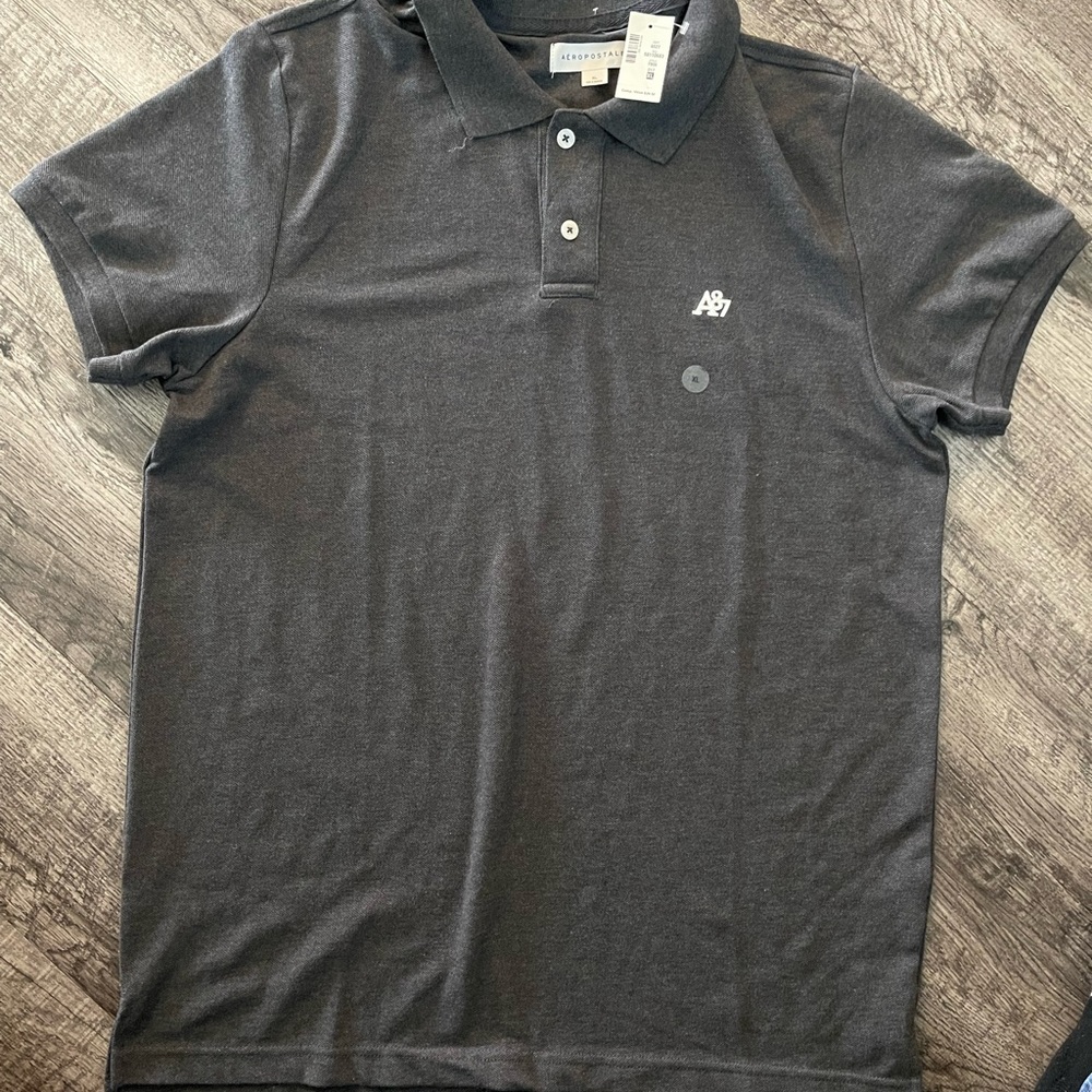 Aero Polo Shirt in Dark Gray